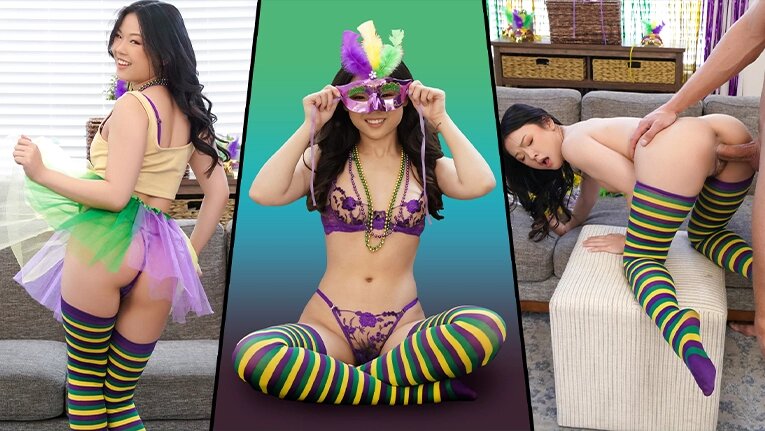 Mas-Cock-Rade with Lulu Chu | ExxxtraSmall February 2, 2023